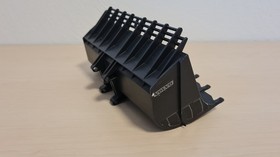 1x LEGO Technic Shovel, Black Fits 42030 and 42081, Technic, 6055632