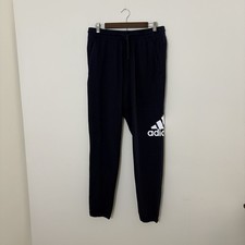 Adidas Men s Navy Blue Jogger Athletic Casual Pants L/XL EUC Y5