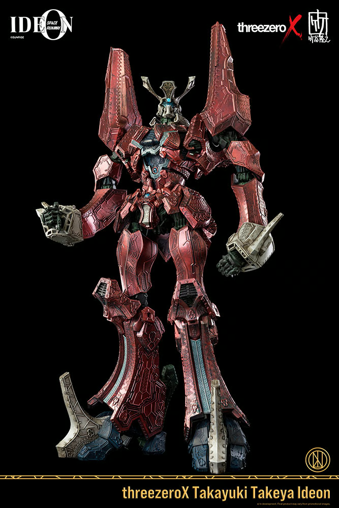 Space Runaway Ideon Takayuki Takeya Ideon Figure ThreezeroX 907737