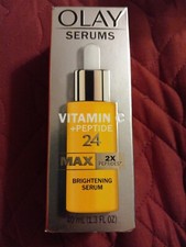 Olay Vitamin C Peptide 24 Max 2X Brightening Serum 1.3 fl oz FREESHIPPING