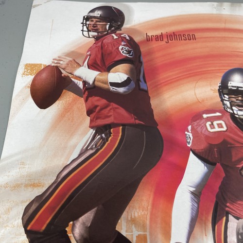 NFL Tampa Bay Buccaneers Brad Keyshawn Johnson Mike Alstott Poster 16 X 20 - Picture 6 of 9