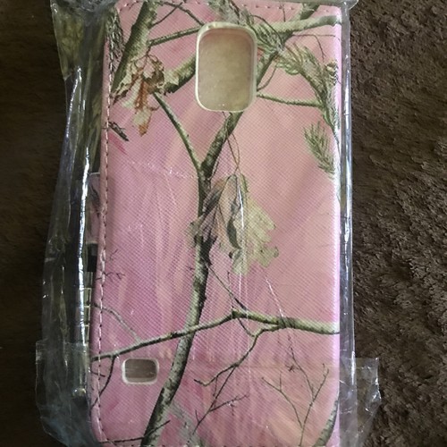 Case For Samsung Galaxy S5 Leather Wallet Book Phone Cover - Picture 2 of 3