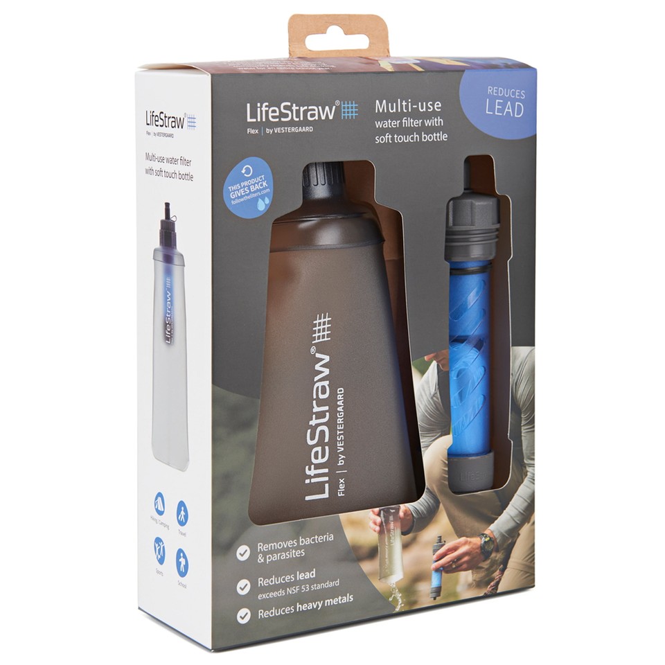 LifeStraw Flex Water Filter with Collapsible Squeeze Bottle eBay