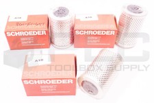 LOT OF 3 NEW SCHROEDER A10 HYDRAULIC FILTER ELEMENTS
