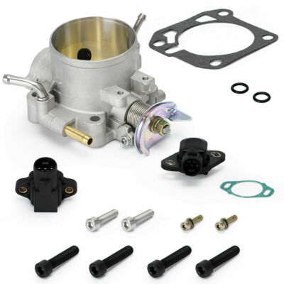 Throttle Body 70mm W/ TPS & MAP Sensor For Honda Civic Integra B/D/F/H B18C B16A