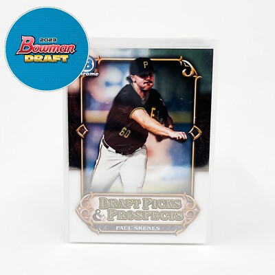 2023 Bowman Draft Picks & Prospects INSERT DPP 1-20 Complete Your Set