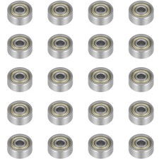693ZZ Ball Bearing 3mm x 8mm x 4mm Double Shielded Deep Groove Bearings -20 Pack