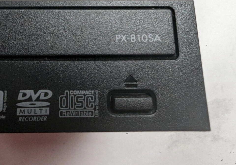 PLEXTOR PX-810SA 18x SATA DUAL LAYER DVD-RW DRIVE BLACK rare! - Image 2 of 4