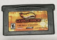 Hot Wheels World Race Game Boy Advance Cartridge Only Authentic Tested