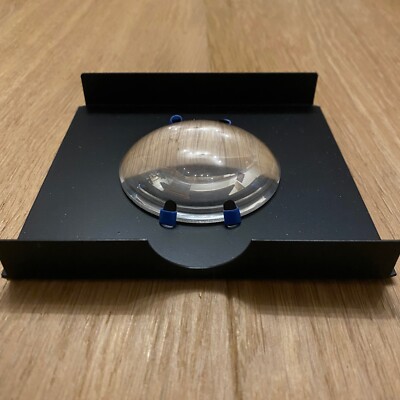 Condenseur AHEL Loupe Diamètre 6 Cm - Agrandisseur 12x11 Cm Pour Négatifs - Noir