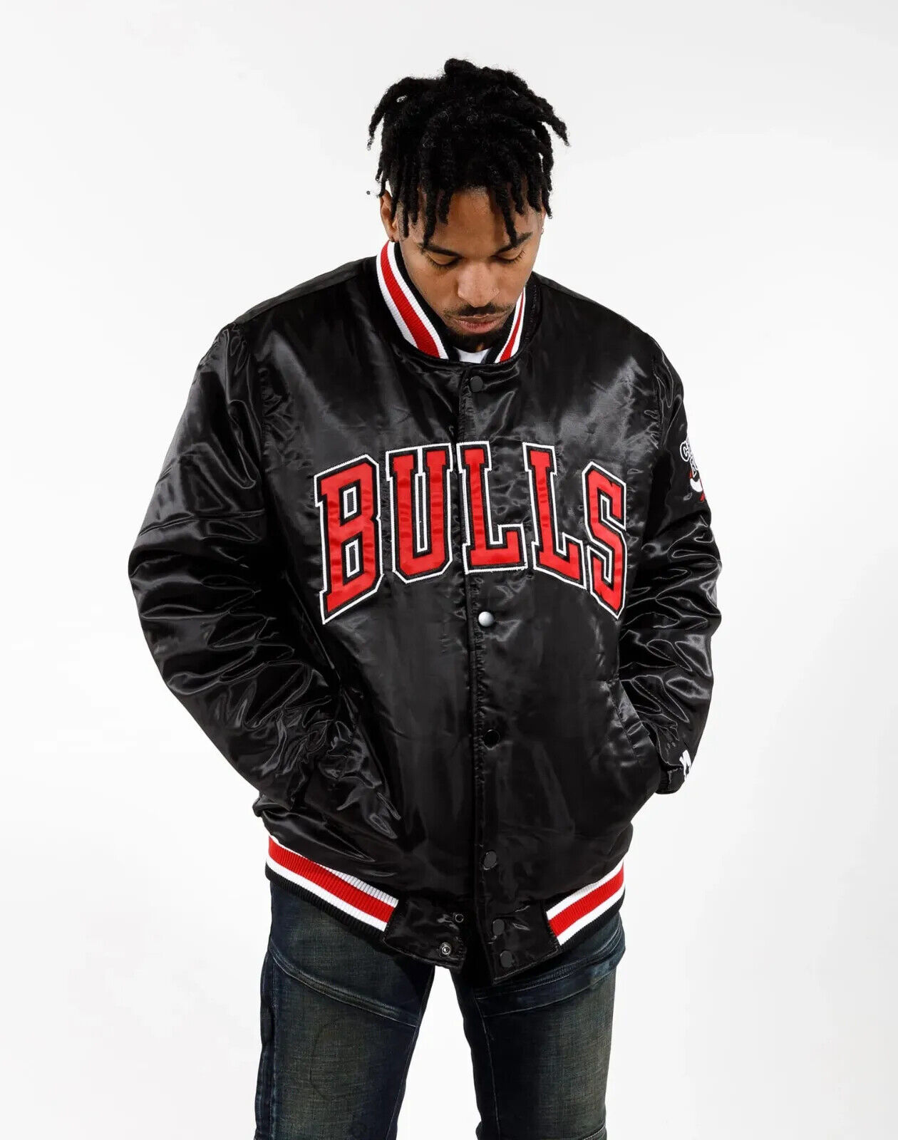 Chicago Bulls Varsity Satin Jacket