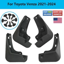 4Pcs For Toyota Venza XU80 2021- 24 Front Rear Splash Guards Mudguards Mud Flap