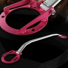 For 08-14 Subaru Impreza WRX STI JDM Aluminum Front Upper Strut Tower Bar Pink
