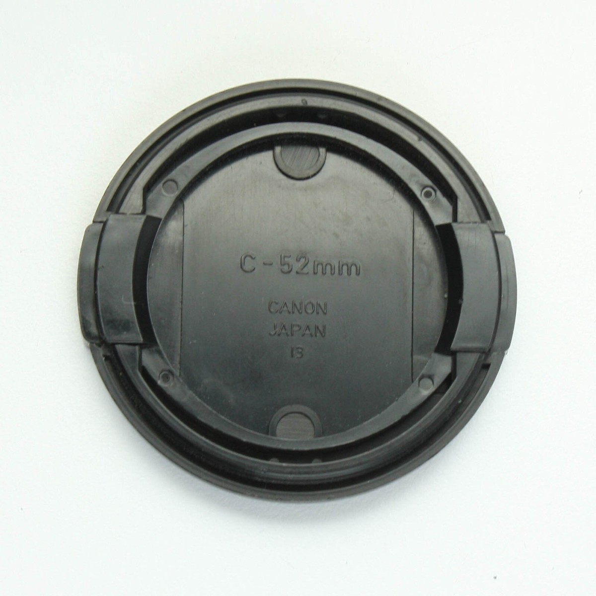 52mm Front Lens Cap (Center Pinch) For Older Canon 50mm F/1.8 Lens - Snap-on Cover
