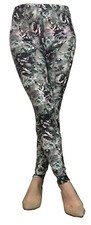 Women Printed Colorful Stretch Slim Skinny Leggings Pants K7759 5 XL/XXL