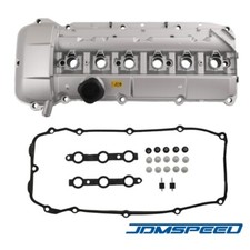 Aluminum W Gasket Engine Valve Cover For Bmw M54 E46 325ci 325i 330i 525i X3 X5