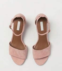h&m suede sandals