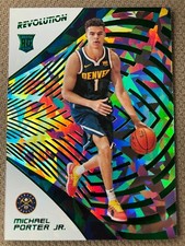 2018-19 Revolution Michael Porter Jr Chinese New Year Emerald #01/88 Jersey #'d