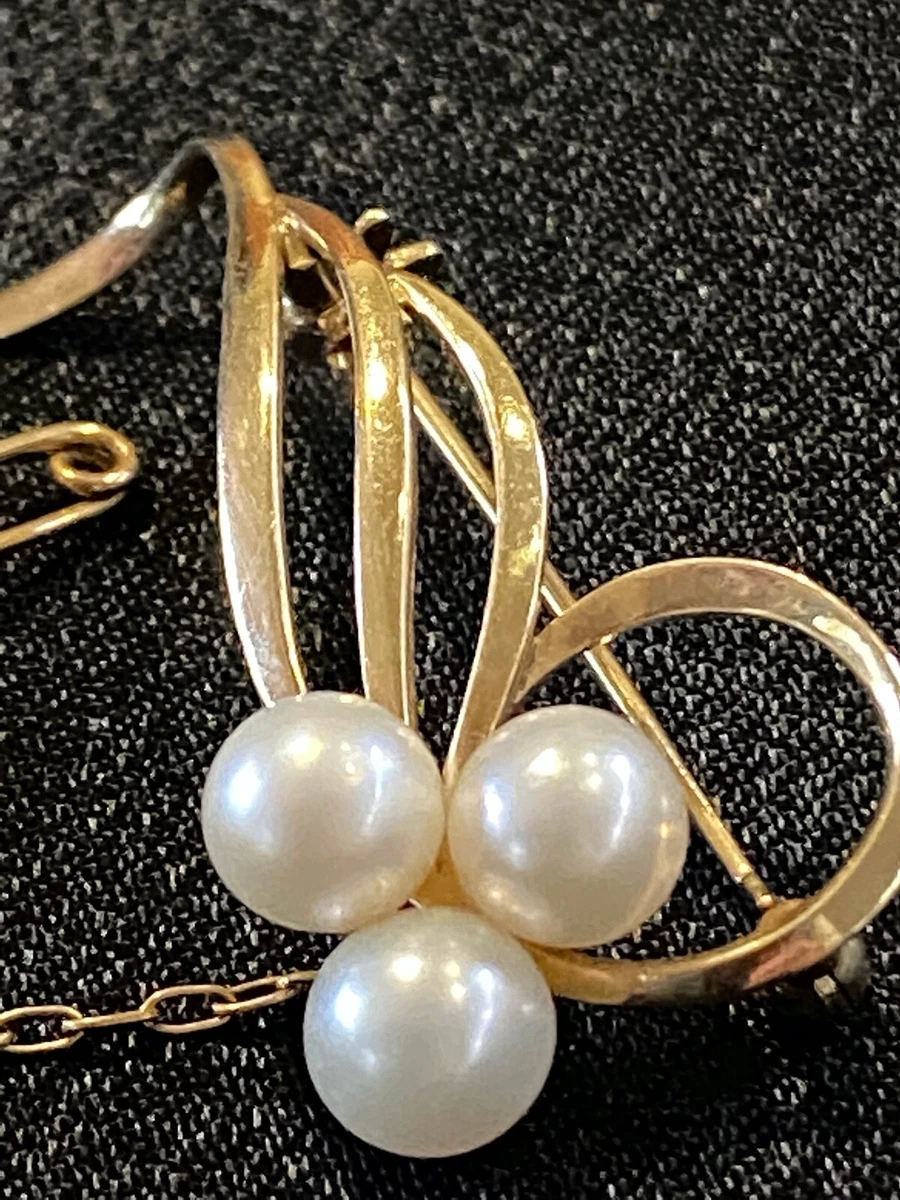 Mikimoto brooch sale