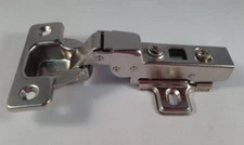 Lot of 50 Pcs Cabinet Door Hardware Hinge Euro Half 1/2 Overlay Clip On Hinges 