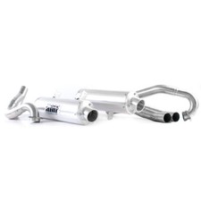 Hmf Dual Full Exhaust For Can-am Renegade 1000 12-25 Brushed Wturn Down