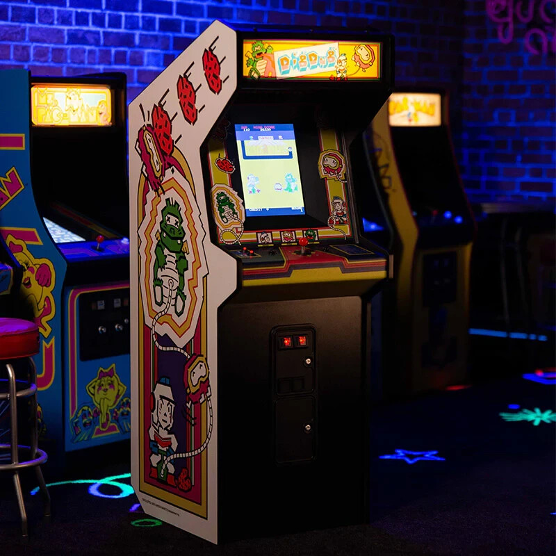 Official Licensed Bandai Namco Dig Dug Quarter Arcades Game Cabinet