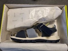 Primigi Boy's Leather Rafting Sandals, Blue Size 4.5 EU Size 37 BNIB