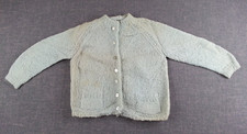 Vtg 1970s Womens Coronia Sportswear Italy Button Down Sweater Pockets As-is