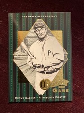 2001 UD Hall of Famers Origins Of The Game Insert #52 Honus Wagner Baseball Card