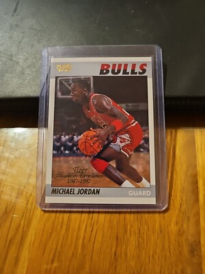 Michael Jordan 1997-98 Fleer #5 Decade Of Excellence 