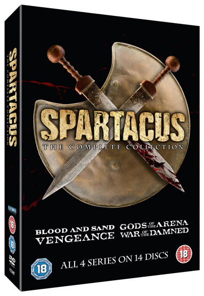 Spartacus The Complete Collection (DVD, 2015, 14-Disc Set)