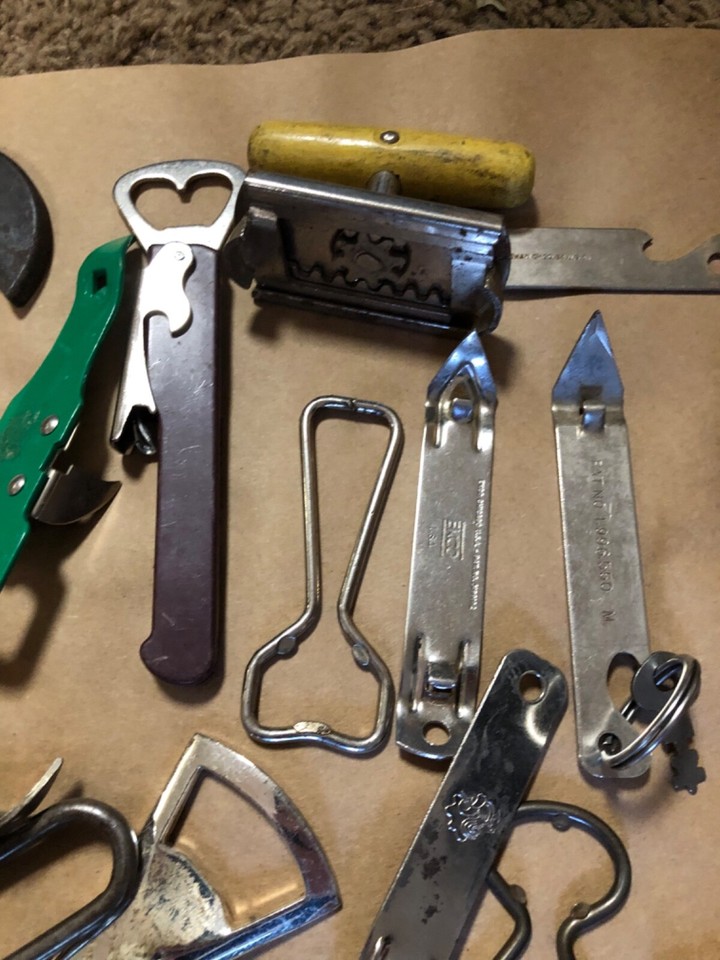 Lot over 40 items Vintage Antique Kitchen Bottle can openers eBay