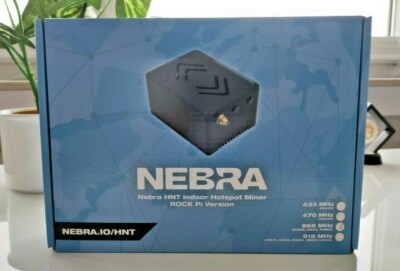 Nebra Helium HNT Indoor Hotspot Miner - Rock Pi (Neue Version) EU 868 - Neu OVP
