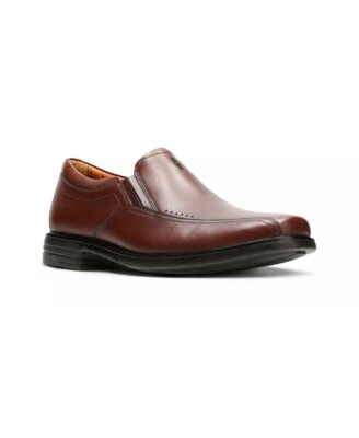 Clarks UN SHERIDAN GO Brown Leather Men