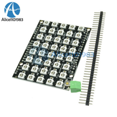 8x5 40 Bit LED WS2812 LED 5050 RGB Full-Color Driver Board for     #A6-36