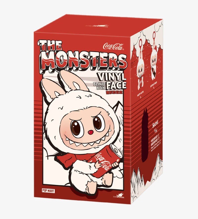 Pop Mart Blind Box The Monsters x Coca Cola Vinyl Face