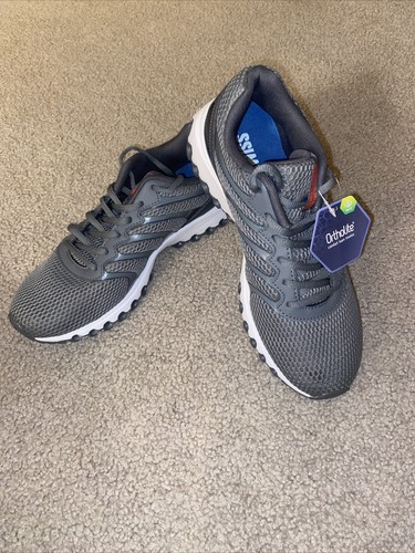 K-Swiss Tubes Comfort 200 Men's Asphlt/Blk/Spc Running Shoe Size 8M 07112-061-M - 第 1/10 張圖片