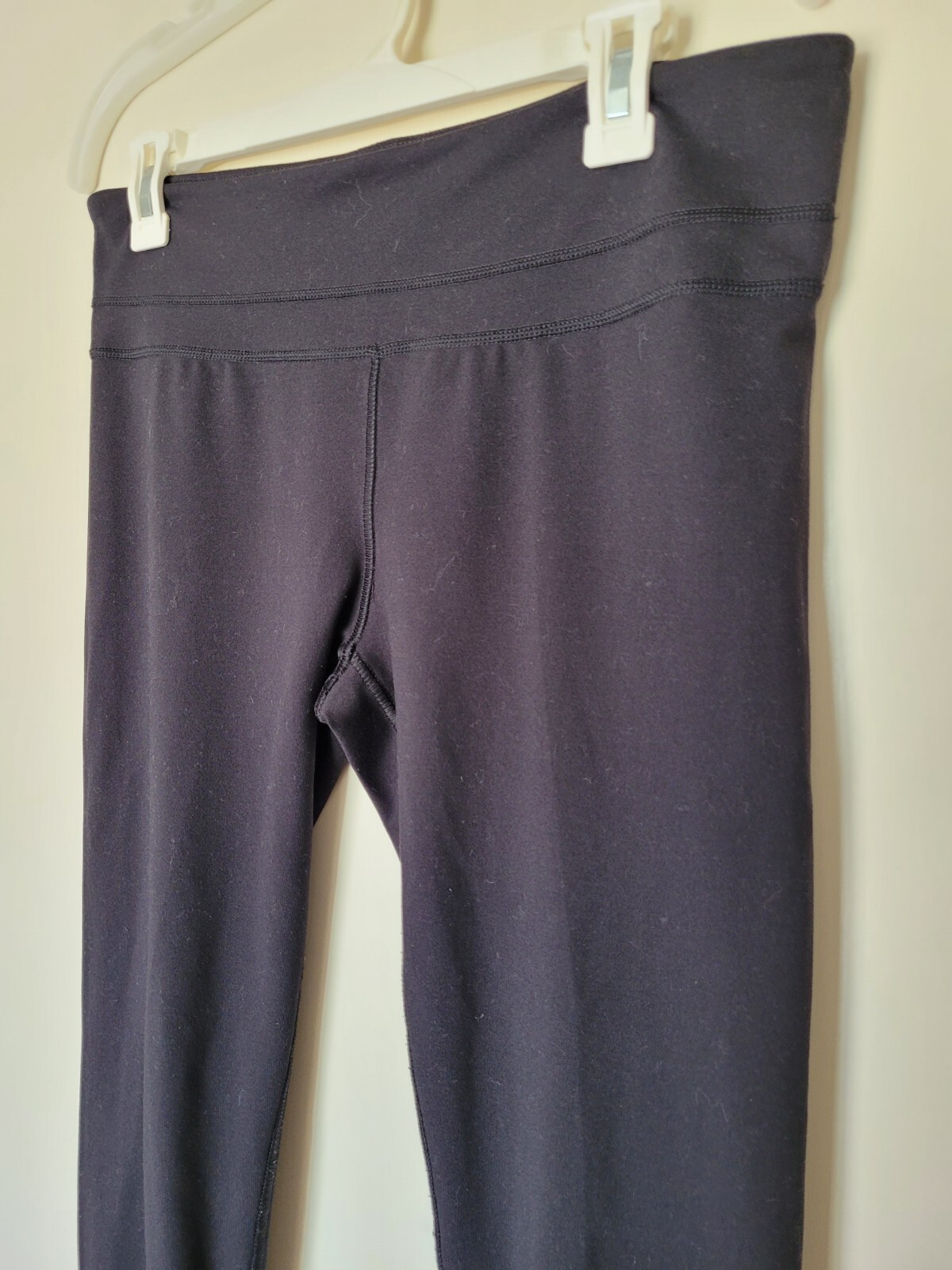 CAbi Basic Solid Black Elastic Waist Stretch Work… - image 4