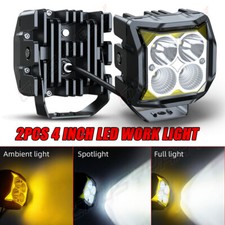 4inch Led Work Light Bar Spot Pods Fog Driving Lamp 4wd Offroad Truck Atv Suv 4inch Led Work Light Bar Spot Pods Fog Driving Lamp 4wd Offroad Truck Atv Suv