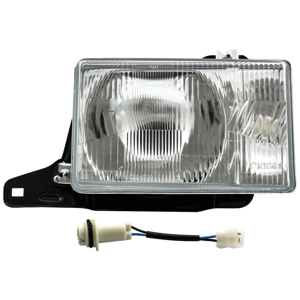 Halogen Scheinwerfer Set H4 für Isuzu Trooper I Soft Top inklusive Lampen - Bild 2 von 4