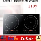 Induction Cooker 2 Burner Cooktop 2400W Digital 2 Burner Electric Cooktop