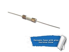 Ceramic  fuse with pins
