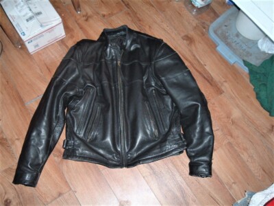 PRO RIDED LEATHER JACKET SIZE 50 WITH ZIPOUT LINING EXCELLANT CONDITION