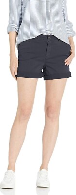 Goodthreads Damen Chino Girlfriend Short Indigo (Navy) Gr. UK14 Neu Mit Etikett