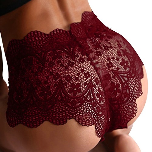 Womens Ladies Full Lace French Knickers Briefs Underwear Panties Lingerie Sexy - Picture 15 of 15