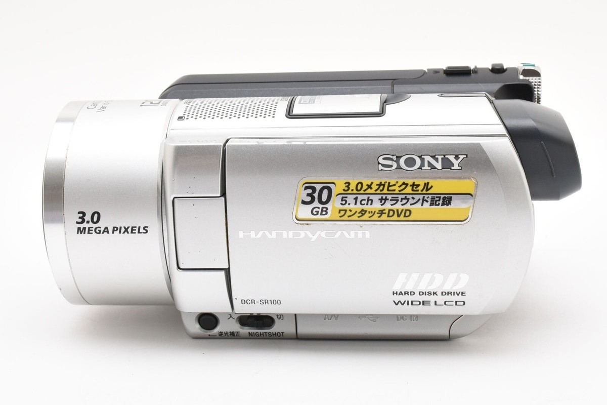 Near MINT w/Bag] Sony DCR-SR100 30GB HDD Digital Handycam
