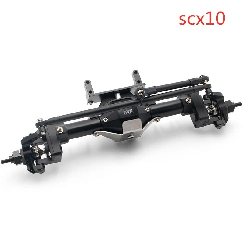 KYX CNC Aluminum Front Rear Axle Group for 1/10 Axial SCX10 RC Crawler Car - Image 4 of 4