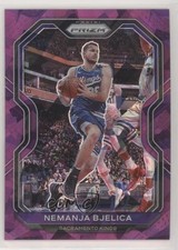2020-21 Panini Prizm Purple Ice Prizm /175 Nemanja Bjelica #190 s3g