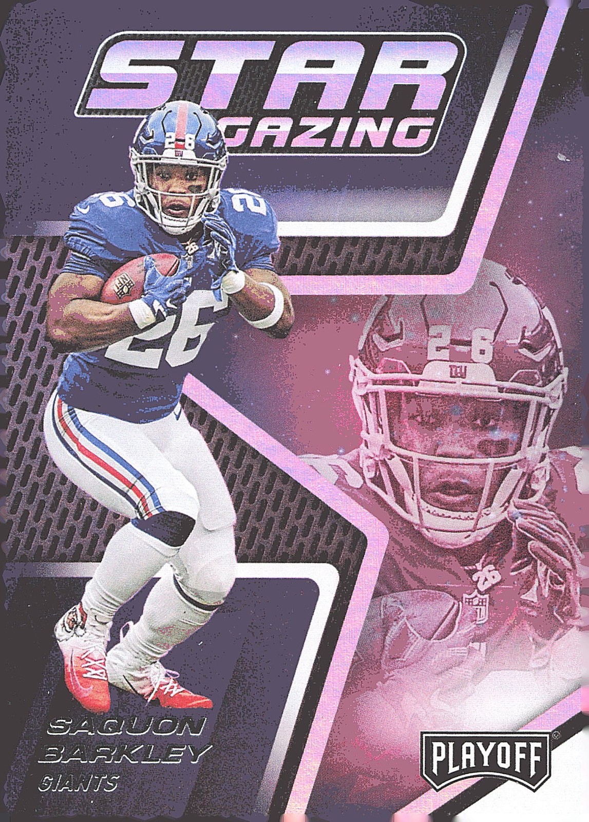 2019 Panini Playoff #5 Saquon Barkley Star Gazing