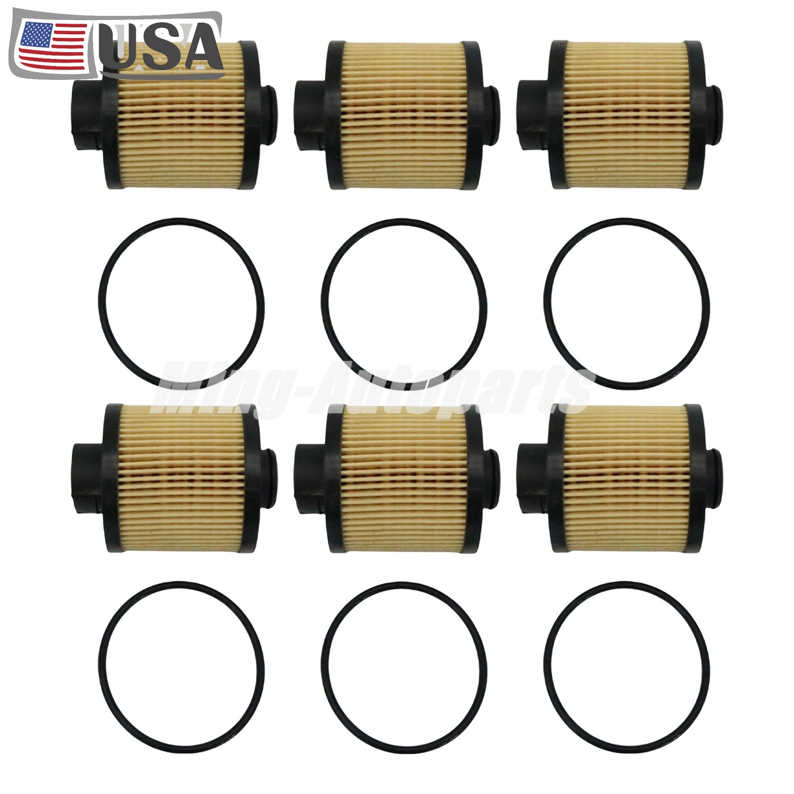 6X Oil Filter For Lamborghini Gallardo Spyder Coupe Superleggera SE Base Nera US